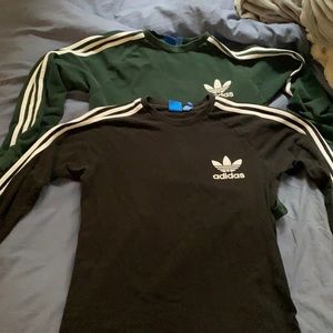 Black adidas long sleeve shirt